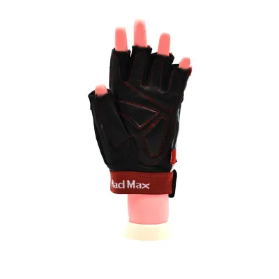 Рукавички для фітнесу та важкої атлетики  MadMax MFG-911 Nine-eleven Zebra B&amp;W zebra S - 4 - Robinzon.ua