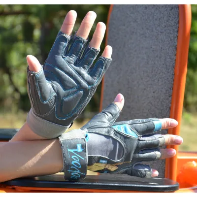 Перчатки для фитнеса и тяжелой атлетики MadMax MFG-921 Voodoo Mid grey/light blue S - 5 Перчатки для фитнеса и тяжелой атлетики MadMax MFG-921 Voodoo Mid grey/light blue S - 5 - Robinzon.ua