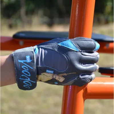 Перчатки для фитнеса и тяжелой атлетики MadMax MFG-921 Voodoo Mid grey/light blue S - 6 Перчатки для фитнеса и тяжелой атлетики MadMax MFG-921 Voodoo Mid grey/light blue S - 6 - Robinzon.ua
