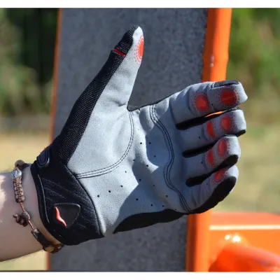 Перчатки для фитнеса и тяжелой атлетики MadMax MXG-103 X Gloves Black/Grey L - 4 - Robinzon.ua