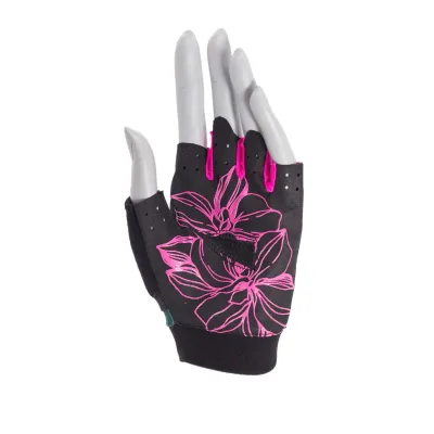 Перчатки для фитнеса и тяжелой атлетики MadMax MFG-770 Flower Power Gloves Black/Pink S - 1 Перчатки для фитнеса и тяжелой атлетики MadMax MFG-770 Flower Power Gloves Black/Pink S - 1 - Robinzon.ua