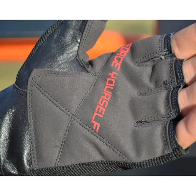 Рукавички для фітнесу та важкої атлетики PowerPlay 9077 Never Stop чорно-червоні L - 3 - Robinzon.ua