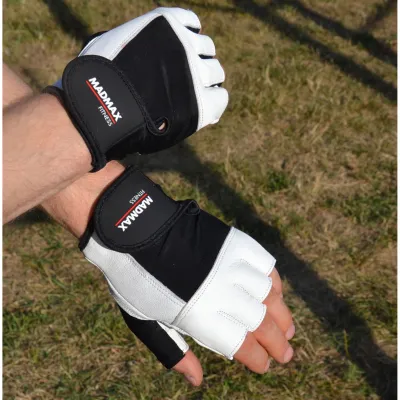 Рукавички для фітнесу та важкої атлетики MadMax MFG-444 Fitness White XXL - 5 Рукавички для фітнесу та важкої атлетики MadMax MFG-444 Fitness White XXL - 5 - Robinzon.ua