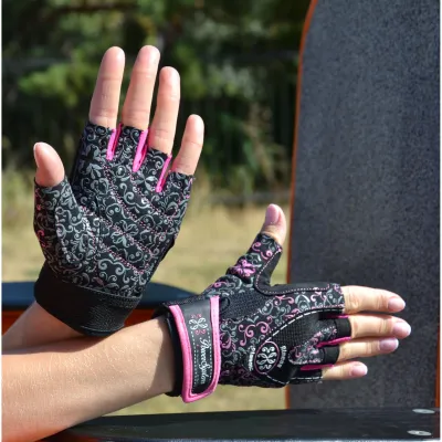 Рукавички для фітнесу та важкої атлетики Power System PS-2910 Classy Жіночі Pink M - 6 - Robinzon.ua