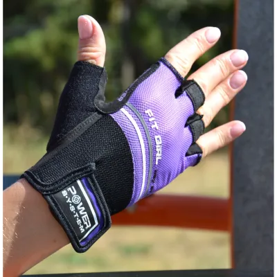 Перчатки для фитнеса для тяжелой атлетики Power System PS-2920 Fit Girl Evo Purple M - 4 - Robinzon.ua