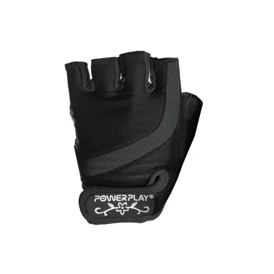 Рукавички для фітнесу та важкої атлетики PowerPlay 2311 жіночі Чорні S - 4 - Robinzon.ua