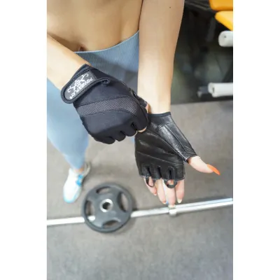 Рукавички для фітнесу та важкої атлетики PowerPlay 2311 жіночі Чорні XS - 6 - Robinzon.ua