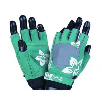 Рукавички для фітнесу і важкої атлетики MadMax MFG-710 Jungle Green/Cream L - 1 - Robinzon.ua