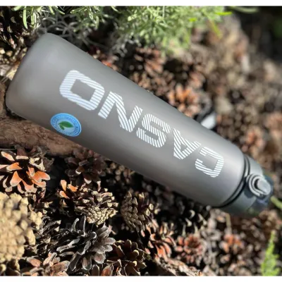 Бутылка для воды CASNO 1050 мл KXN-1184 Серая - 2 - Robinzon.ua