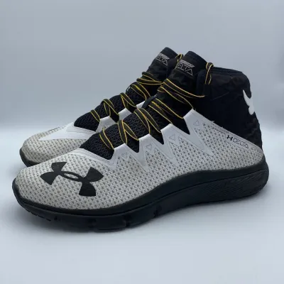 Кроссовки UA X Rock Delta CG-WHT/BLK/WHT Белый Муж (11,5) 45.5 (3021055-102) - 6 - Robinzon.ua