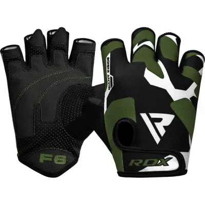 Перчатки для фитнеса RDX F6 Sumblimation Black/Green XXL - 5 - Robinzon.ua