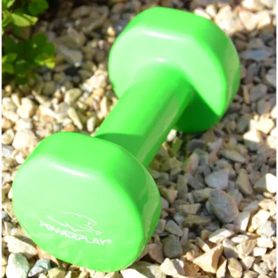 Гантель виниловая PowerPlay 1,5 кг. PP_4103 Зеленая (1шт.) - 4 Гантель виниловая PowerPlay 1,5 кг. PP_4103 Зеленая (1шт.) - 4 - Robinzon.ua
