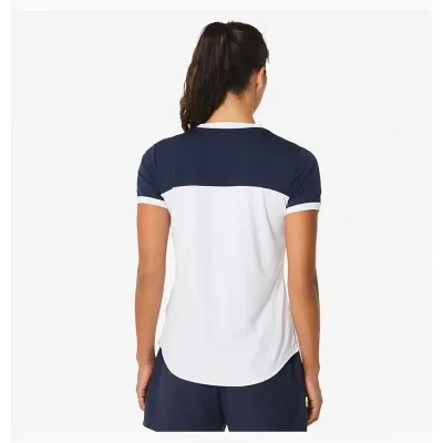 Жіноча Футболка Asics COURT SS TOP Білий Темно-синій S (2042A262-102 S) - 1 Жіноча Футболка Asics COURT SS TOP Білий Темно-синій S (2042A262-102 S) - 1 - Robinzon.ua