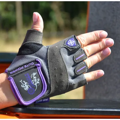 Перчатки для фитнеса и тяжелой атлетики Power System PS-2560 Cute Power женские Purple M - 3 - Robinzon.ua