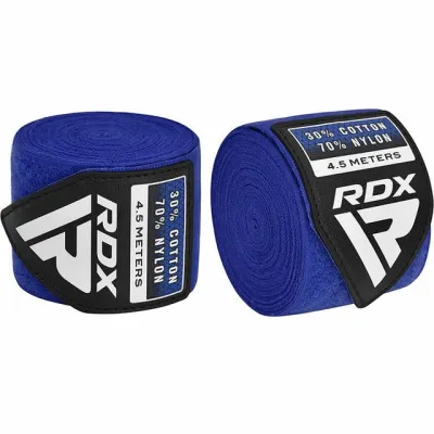Бинты для бокса RDX RB Hand Wraps Combine 3 пары Red,Black,Blue (4.5м.) - 5 - Robinzon.ua