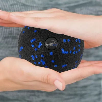 Массажный мяч PowerPlay PP-4350 Epp Massage Ball (d8) Черно/Синий - 4 - Robinzon.ua