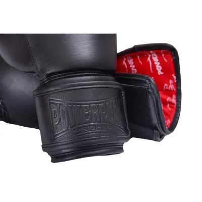 Боксерские перчатки PowerPlay 3014 Indiana Черные (натуральная кожа) 10 унций - 4 Боксерские перчатки PowerPlay 3014 Indiana Черные (натуральная кожа) 10 унций - 4 - Robinzon.ua