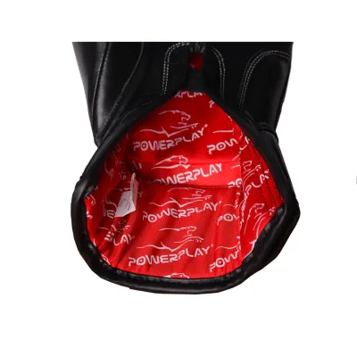 Боксерские перчатки PowerPlay 3014 Indiana Черные (натуральная кожа) 10 унций - 6 Боксерские перчатки PowerPlay 3014 Indiana Черные (натуральная кожа) 10 унций - 6 - Robinzon.ua