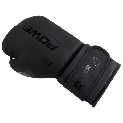 Боксерские перчатки PowerPlay 3024 Ultra Mat Черные 12 унций - 3 - Robinzon.ua