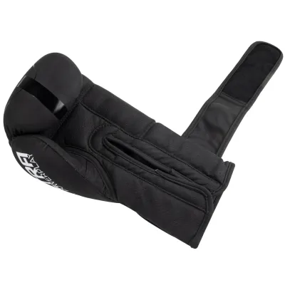 Боксерські рукавиці PowerPlay 3024 Ultra Mat Чорно-Білі 14 унцій - 5 - Robinzon.ua