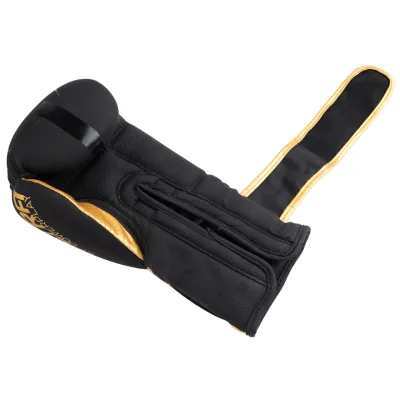 Боксерські рукавиці PowerPlay 3024 Ultra Mat Чорно-Золоті 12 унцій - 5 Боксерські рукавиці PowerPlay 3024 Ultra Mat Чорно-Золоті 12 унцій - 5 - Robinzon.ua
