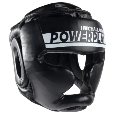 Боксерский шлем тренировочный PowerPlay 3048 Черно-Белый S - 3 - Robinzon.ua