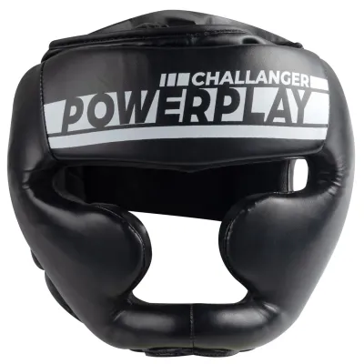 Боксерский шлем тренировочный PowerPlay 3048 Черно-Белый S - 4 - Robinzon.ua