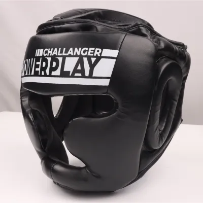 Боксерский шлем тренировочный PowerPlay 3048 Черно-Белый S - 6 - Robinzon.ua