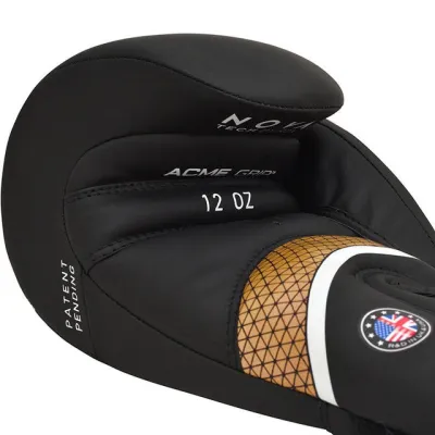 Боксерские перчатки RDX AURA PLUS T-17 Black Golden 14 унций (капа в комплекте) - 5 - Robinzon.ua