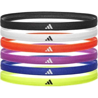 Пов'язки на голову Adidas Hairbands 6pk Різнокольоровий One Size (ADAC-16180) - 1 - Robinzon.ua
