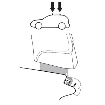 Монтажний комплект Thule 1622 для Suzuki Swift (mkII)(5-дв. хетчбек) 2004-2010 (TH 141622) - 1 - Robinzon.ua