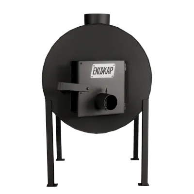 Дров'яна піч буржуйка Екожар Про 500 вертикальна - 2 Дров'яна піч буржуйка Екожар Про 500 вертикальна - 2 - Robinzon.ua