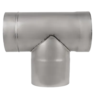 Тройник нержавеющий 90°, диаметр 110мм, толщина 0,8мм - 1 - Robinzon.ua
