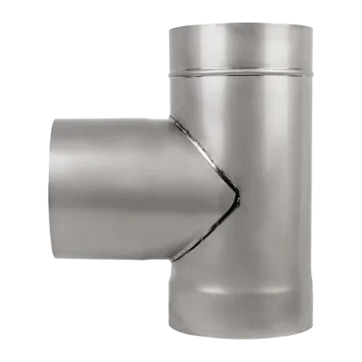 Тройник нержавеющий 90°, диаметр 110мм, толщина 0,8мм - 2 - Robinzon.ua