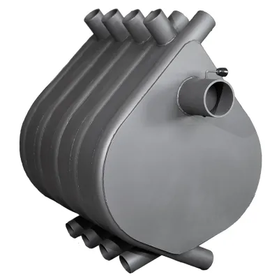 Булерьян тип 02 Экожар на 400 куб.м. со стеклом - 5 - Robinzon.ua