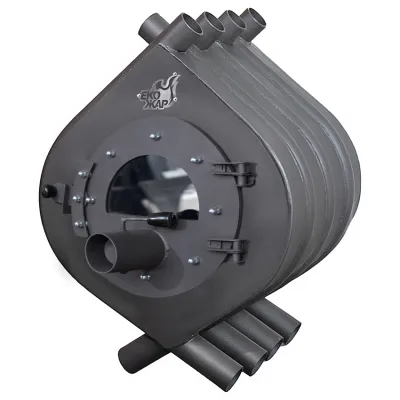 Булерьян тип 00 Экожар на 110 куб.м. со стеклом - 4 - Robinzon.ua