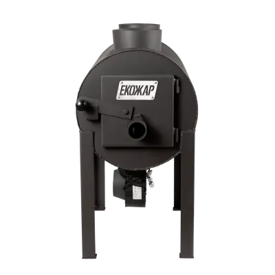 Дров'яна піч буржуйка Екожар Про 203 плюс з вбудованим вентилятором - 3 Дров'яна піч буржуйка Екожар Про 203 плюс з вбудованим вентилятором - 3 - Robinzon.ua