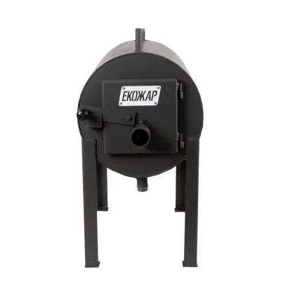 Дров'яна піч Екожар КВД 200 з водним контуром - 1 Дров'яна піч Екожар КВД 200 з водним контуром - 1 - Robinzon.ua