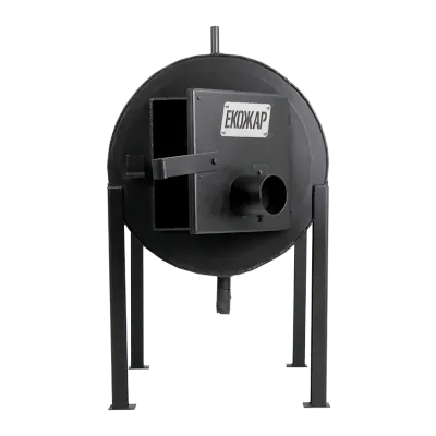 Дров'яна піч Екожар КВД 350 з водним контуром - 1 Дров'яна піч Екожар КВД 350 з водним контуром - 1 - Robinzon.ua