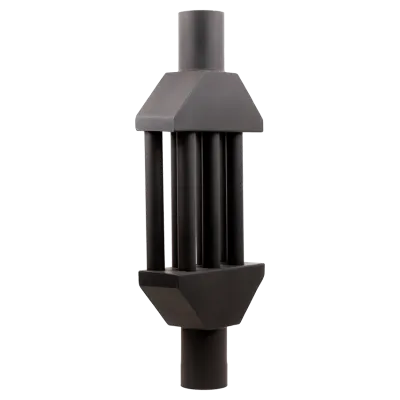 Теплообменник черный 110 мм - 1 - Robinzon.ua