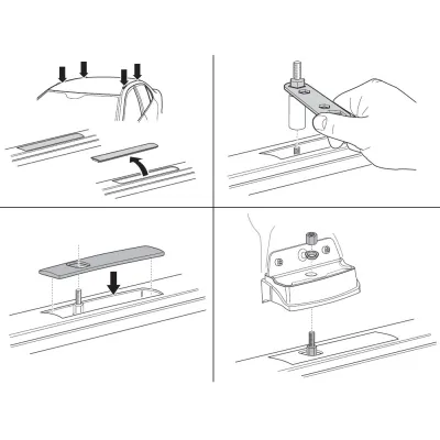 Монтажний комплект Thule 3120 для Hyundai i30 (mkII)(універсал) 2012-2017 (TH 183120) - 1 - Robinzon.ua
