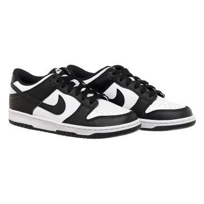 Дитячі Кросівки Nike DUNK LOW  Чорний 38.5 (7dCW1590-100 38.5) - 4 - Robinzon.ua