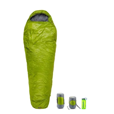 Спальний мішок Pinguin Lite Mummy (14/10°C), 195 см - Left Zip, Khaki (PNG 228342) 2020 - 1 - Robinzon.ua