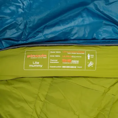 Спальний мішок Pinguin Lite Mummy (14/10°C), 195 см - Left Zip, Khaki (PNG 228342) 2020 - 8 - Robinzon.ua