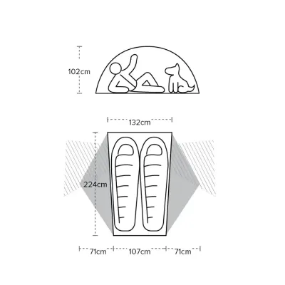 Палатка Big Agnes Copper Spur HV UL2 Bikepack Gray - 5 Палатка Big Agnes Copper Spur HV UL2 Bikepack Gray - 5 - Robinzon.ua