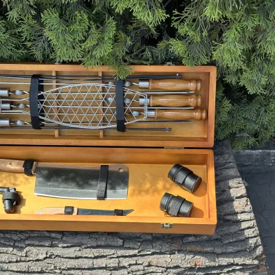 Подарочный набор Mzavod Мастер BBQ светлый - 4 - Robinzon.ua