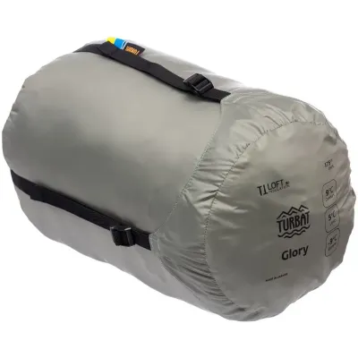 Спальний мішок Turbat Glory 175 см Beige/Black - 1 - Robinzon.ua
