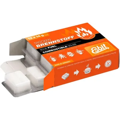 Сухое топлево таблетированное Esbit 00101200, 12 x 14g (4021684010129) - 1 - Robinzon.ua