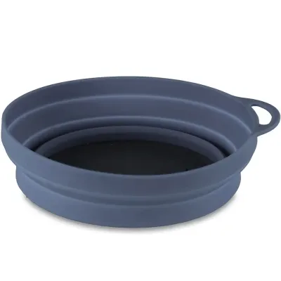 Lifeventure тарелка Silicone Ellipse Bowl graphite - 1 - Robinzon.ua