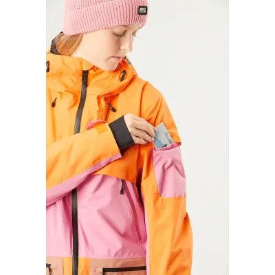 Picture Organic куртка Haakon W 2024 tangerine S - 3 - Robinzon.ua